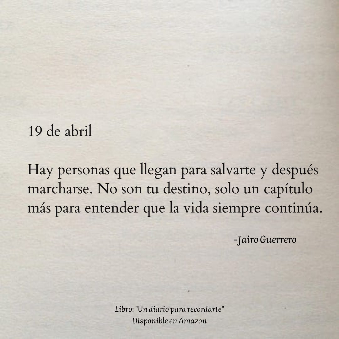 19 de abril. 🍂