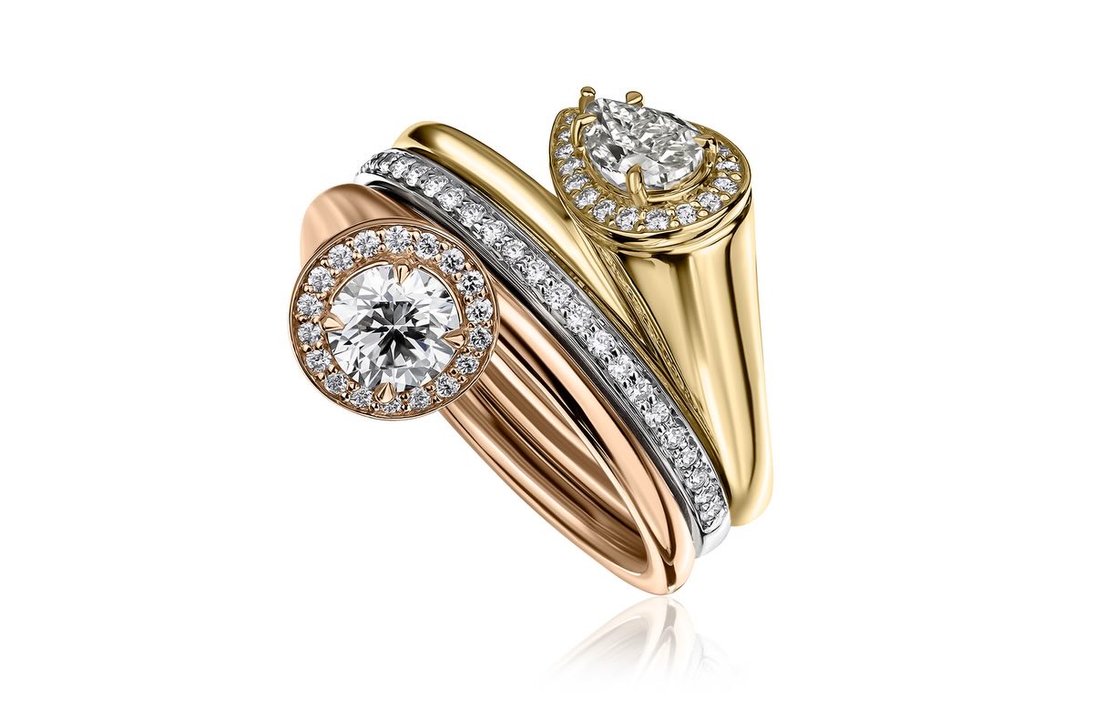 Sergiosjewelers's tweet image. Rings that pop. 

#ChristopherDesigns #SergiosJewelers #EllicottCity #ShopEllicottCity #FineJewelry