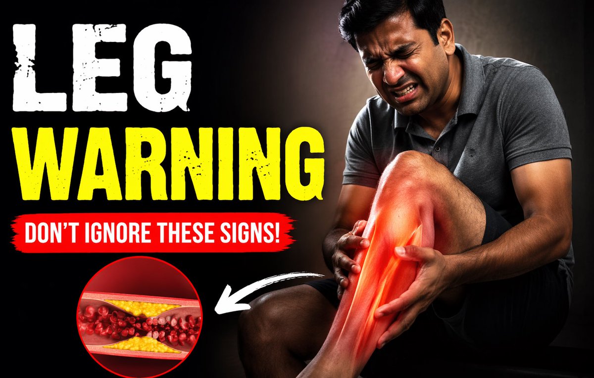 shabbir553's tweet image. 🚨 WHY YOUR LEGS FEEL HEAVY?  
90% people ignore this early warning sign… but it could be your body asking for help.
Read full article here:  
physiotalkofficial.com/your-legs-feel…

#LegPain #HeavyLegs #HealthWarning #Physiotherapy #BodySignals #PainRelief #HealthAwareness