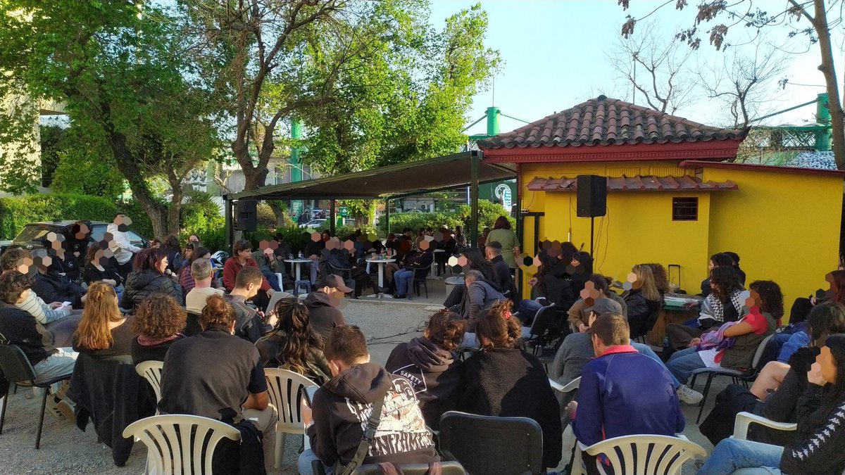 Prosfygika's tweet image. Η ανοιχτή συνέλευση για την κλιμάκωση του αγώνα συνεχίζεται στην πλατεία της Κοινότητας 

#antireport
#saveprosfygika