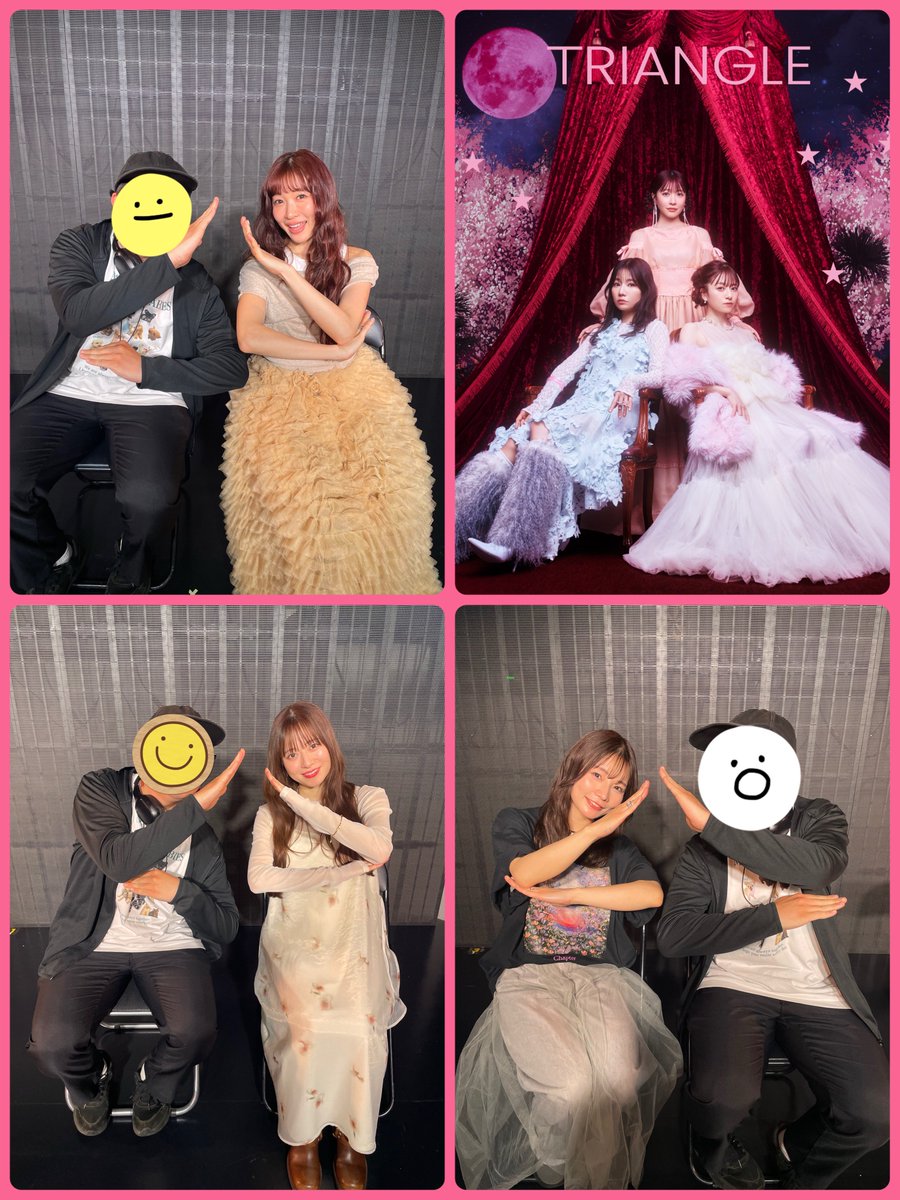 sifamry4's tweet image. ラストリリイベ

今回は最前列のセンターよりの席でリリイベ見れた！
折角、メンバー3人揃ってるので今年から使ってるサイ活用のバックにサインもらった。

リリイベが終わる寂しさと全コツ楽しみ
な2つの感情。
@kurosakayukako 
@sumiredooon 
@aina0703 
#SILENTSIREN
#サイサイ
#TRIANGLE
#全コツ