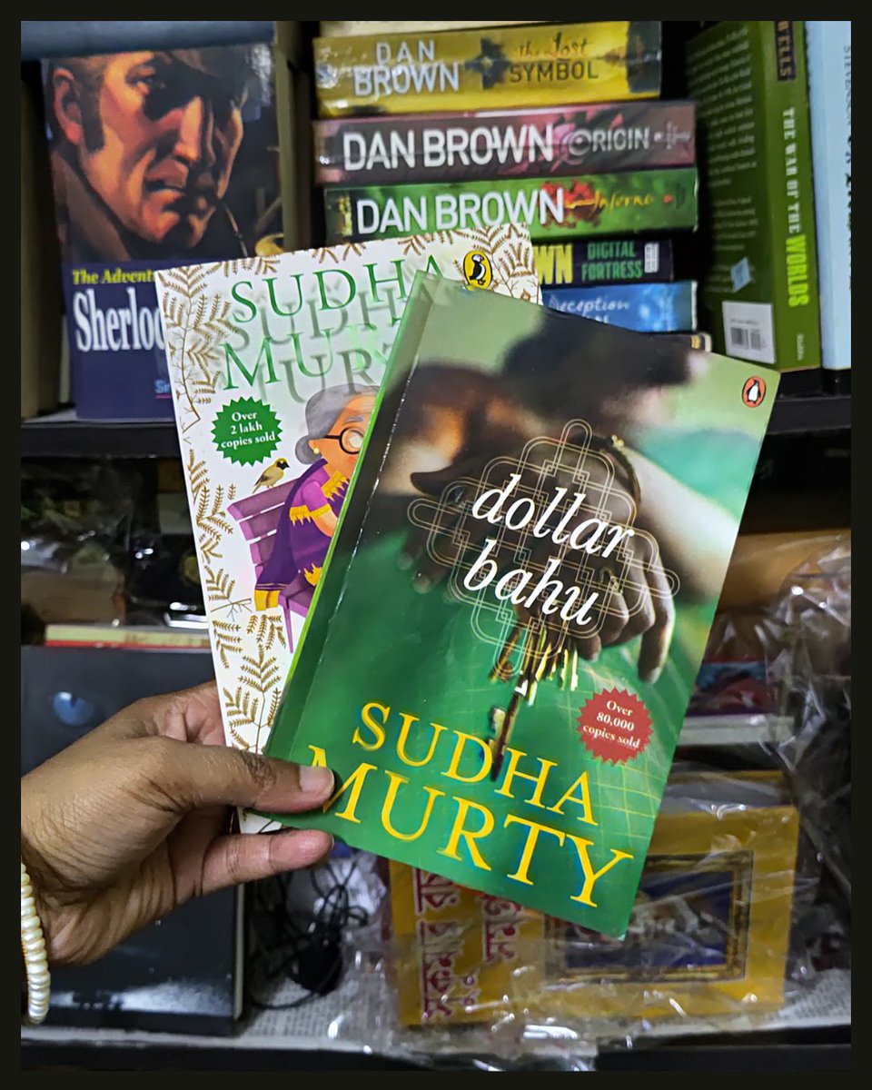 Suchbis's tweet image. 🖊️🖊️Mini Book Review🖊️🖊️
📚How I Taught My Grandmother To Read by Sudha Murty📚⭐️⭐️⭐️
📚Dollar Bahu by Sudha Murty📚⭐️⭐️⭐️
Read more at bibliophileverse.blogspot.com/2026/04/twice-…
#bookstagram #bookish #readingcommunity #writingcommunity #bookstoread #bookreview
#writerslift
