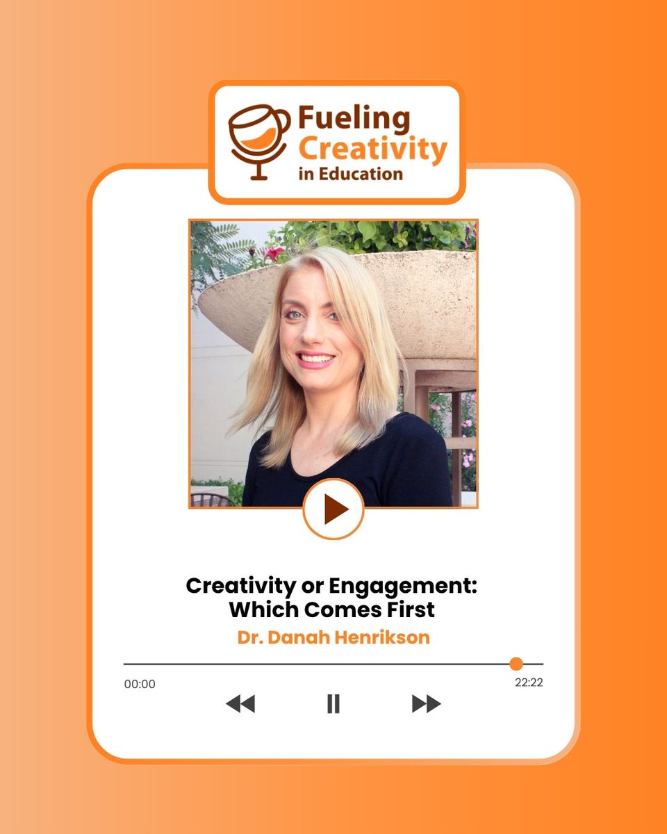 CreativityandE's tweet image. In our latest episode with Dr. Danah Henriksen, we explore why engagement isn’t always visible and how small shifts in teaching can make learning more meaningful.

🎧 fuelingcreativitypodcast.com/creativity-or-…

#CreativityInEducation #TeacherLife #EdLeaders #InstructionalDesign #LearningDesign