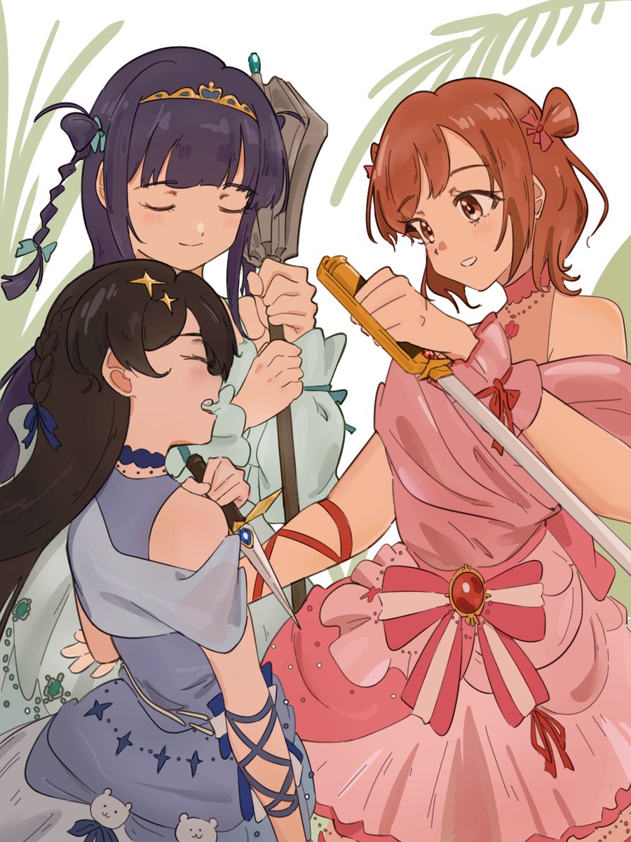 少女们的花园🍅✨⚾️
#スタァライト #神楽ひかり #露崎まひる #愛城華恋