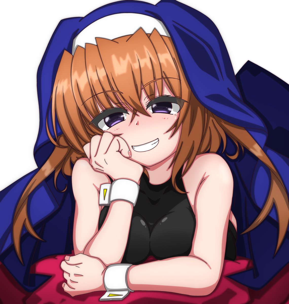 「黒インナーはそうだったらいいなって(*'∇`*)」|ナゴ／のイラスト