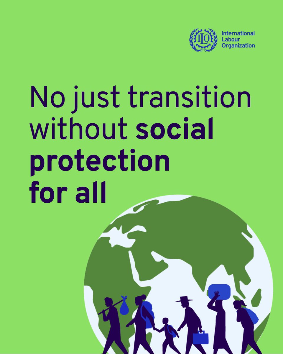 ilo's tweet image. No #JustTransition without social protection for all.

New @ilo brief on extending protection to migrant workers, refugees and other displaced persons in the context of #ClimateChange: ow.ly/EiGn50YKlhg