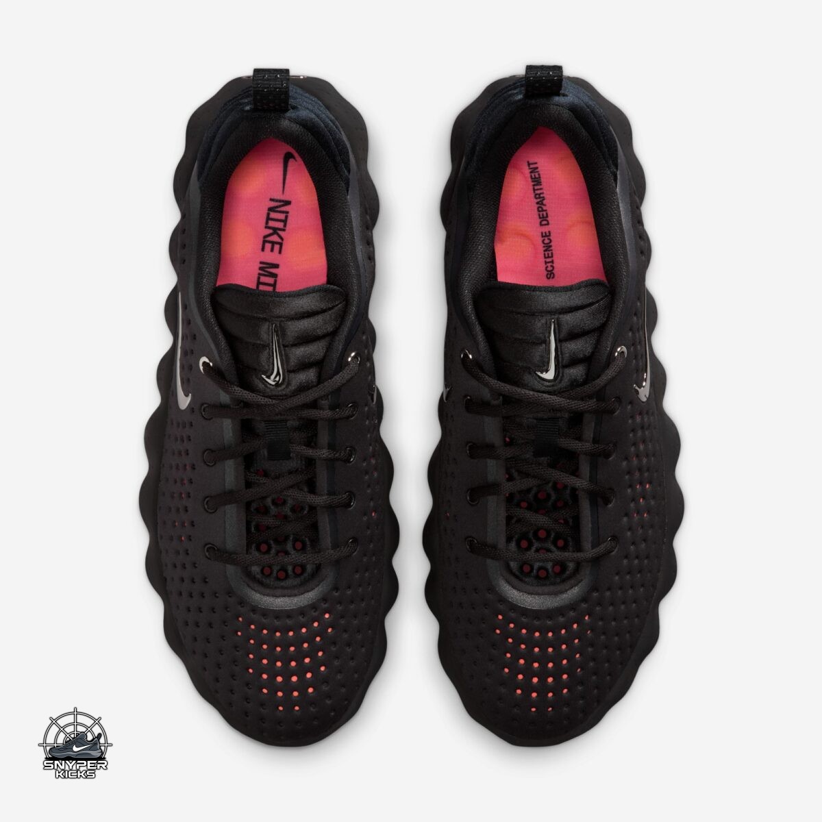 SnyperKicks's tweet image. Nike Mind 002 "Black"
Colorway: Black/Hyper Crimson/Hyper Crimson/Chrome
Style Number: 
Release Date: April 16, 2026
Price: $145
#Black #nike #mind