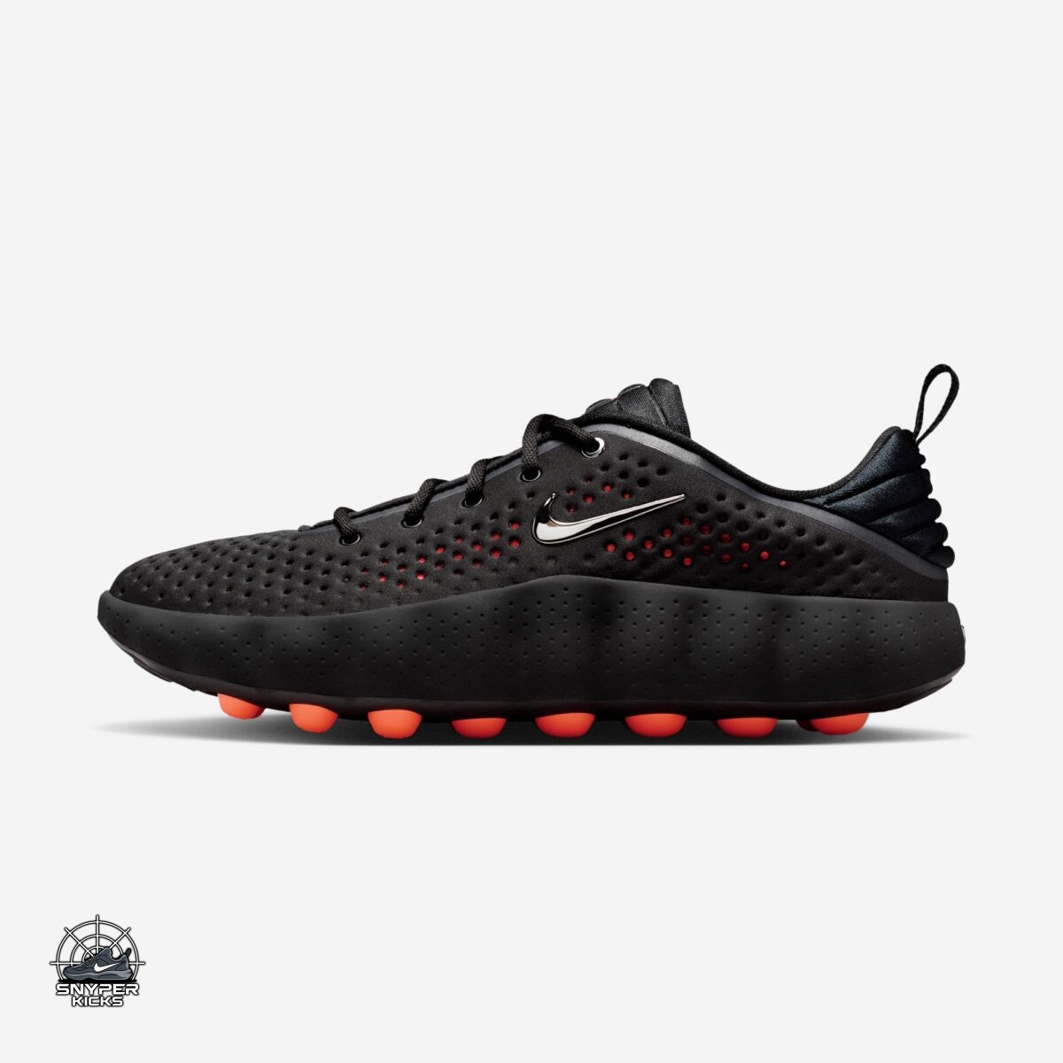 SnyperKicks's tweet image. Nike Mind 002 "Black"
Colorway: Black/Hyper Crimson/Hyper Crimson/Chrome
Style Number: 
Release Date: April 16, 2026
Price: $145
#Black #nike #mind