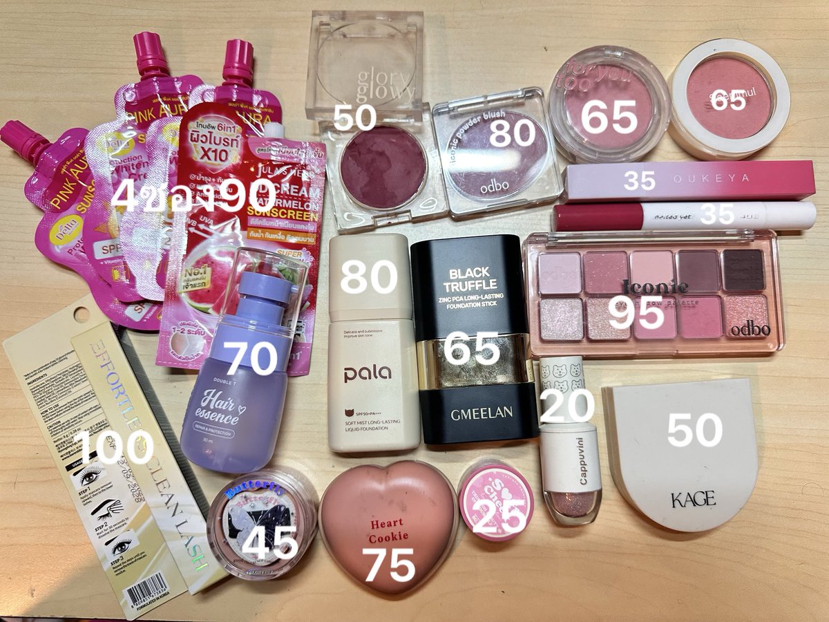 snamphakdeeeee's tweet photo. แยก/เหมา550รวมส่งคุ้มมม #เครื่องสำอางมือสอง #ส่งต่อเครื่องสำอาง #ส่งต่อเครื่องสำอางค์ #เครื่องสำอางมือ2 https://t.co/GlJSEBsahS