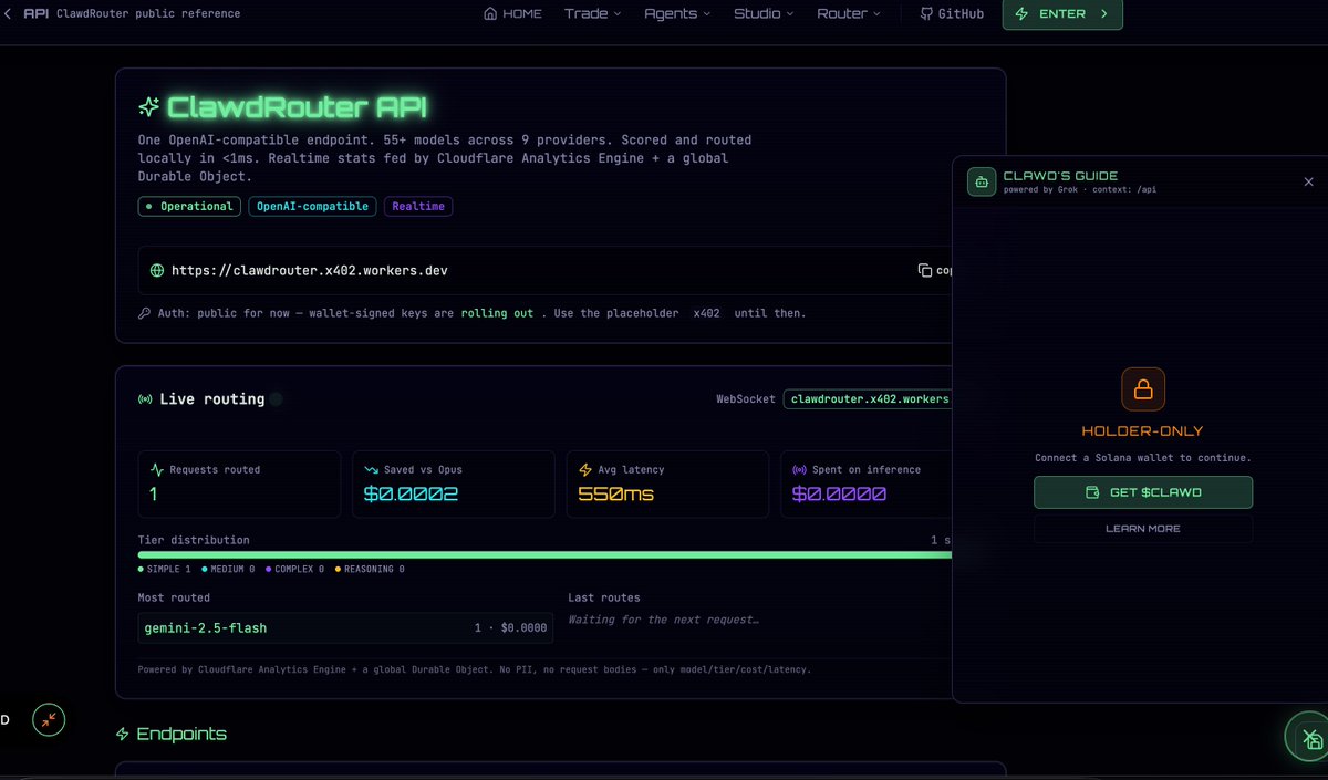 0rdlibrary's tweet photo. Eureka!!!

The Solana Clawd Project's ClawdRouter API goes live today.

I'll be going live on spaces with holders around 1PM Eastern.

Then live all day on stream to ship to you all.

If you need any help today, hop in to telegram!

I'll see you guys shortly. $clawd @clawddevs https://t.co/1SiKNGUD4h