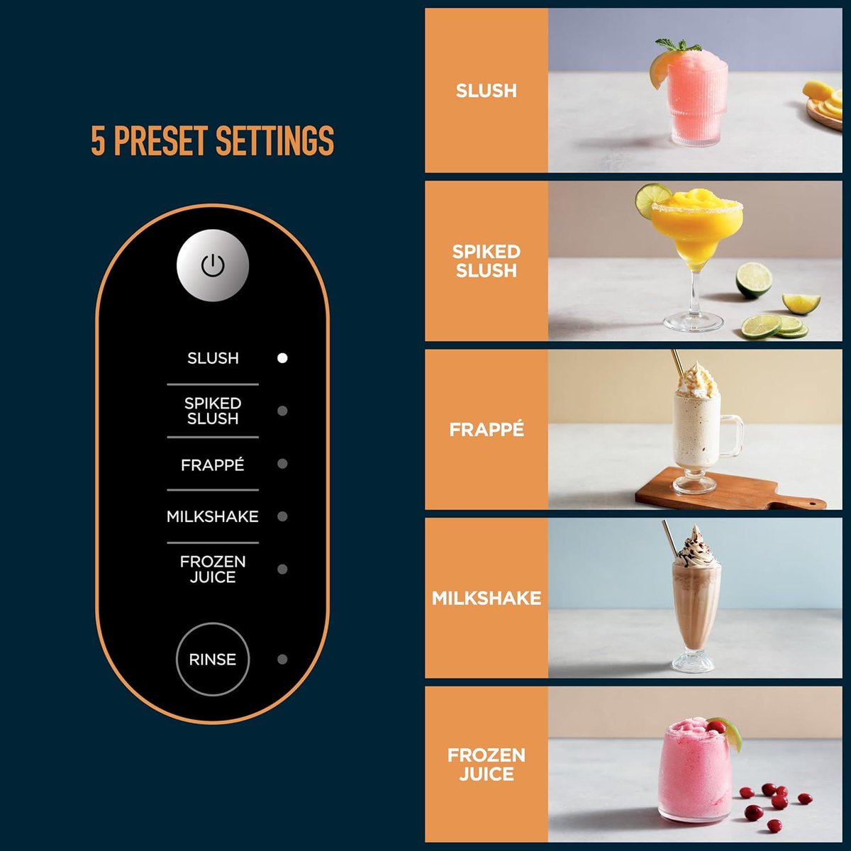 _Geotherma's tweet image. Amazon - Ninja SLUSHi with RapidChill Technology, 88 oz. Frozen Drink &amp;amp; Slushie Machine, 5 Preset Programs, Margaritas, Frappés, and More 

$259.99 - amzn.to/4dSwKYE Ad

#Ninja #drinks