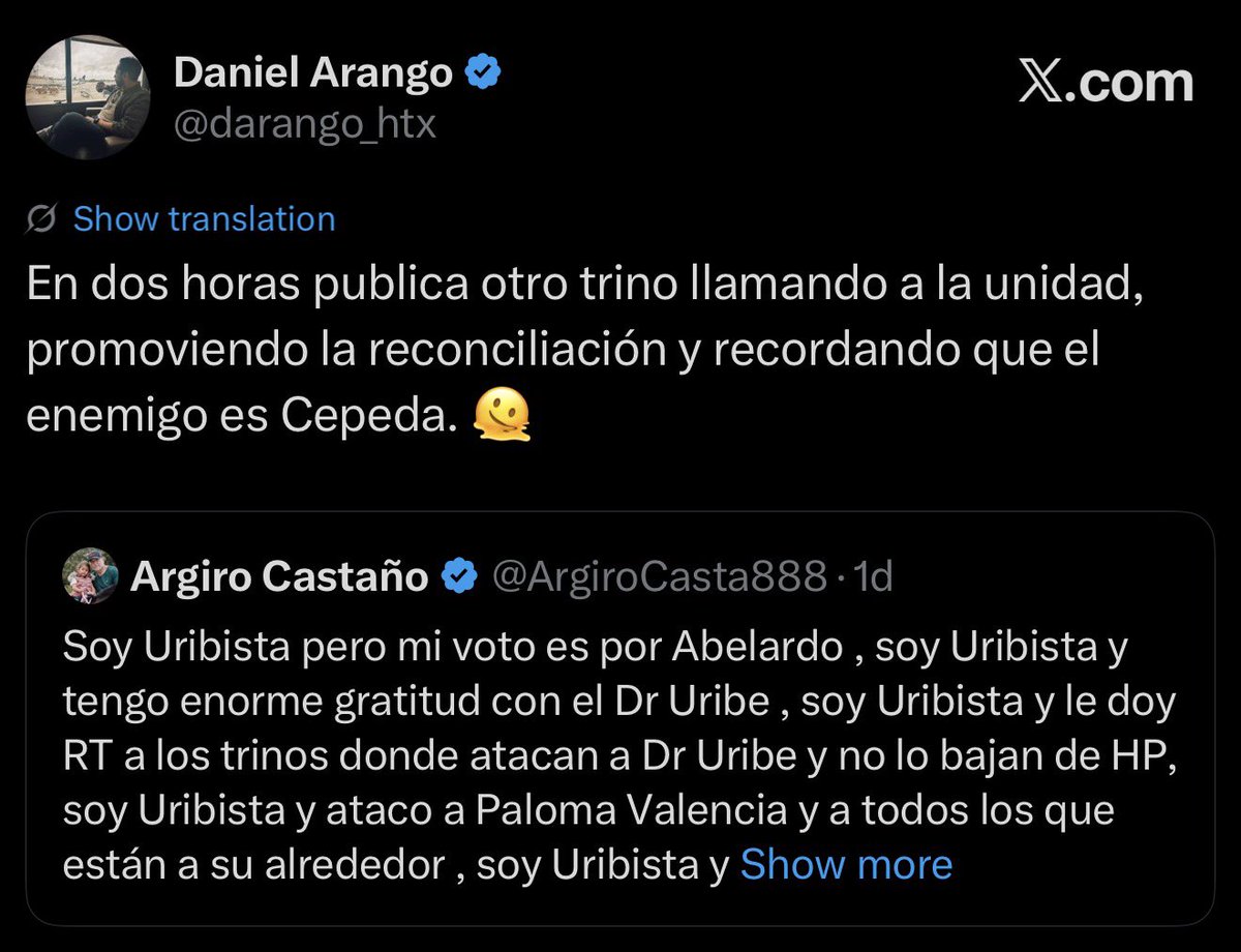 Daniel Arango tweet media