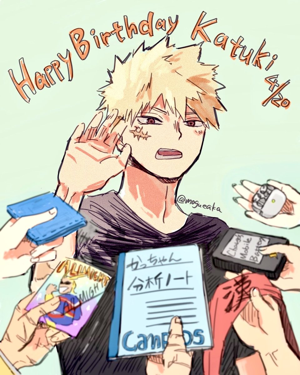 かっちゃん誕生日おめでとうー🎉🎊✨🥹💥
大人かっちゃん！みんなから素直に祝われてくれ...‼️🥹✨

#爆豪勝己生誕祭2026
#爆豪勝己誕生祭2026