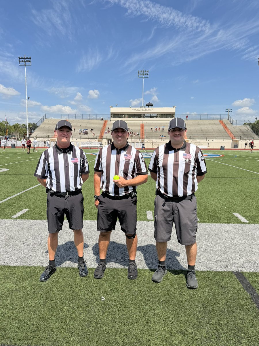 Our officials are ready.  Great crews here.  SELC 2026