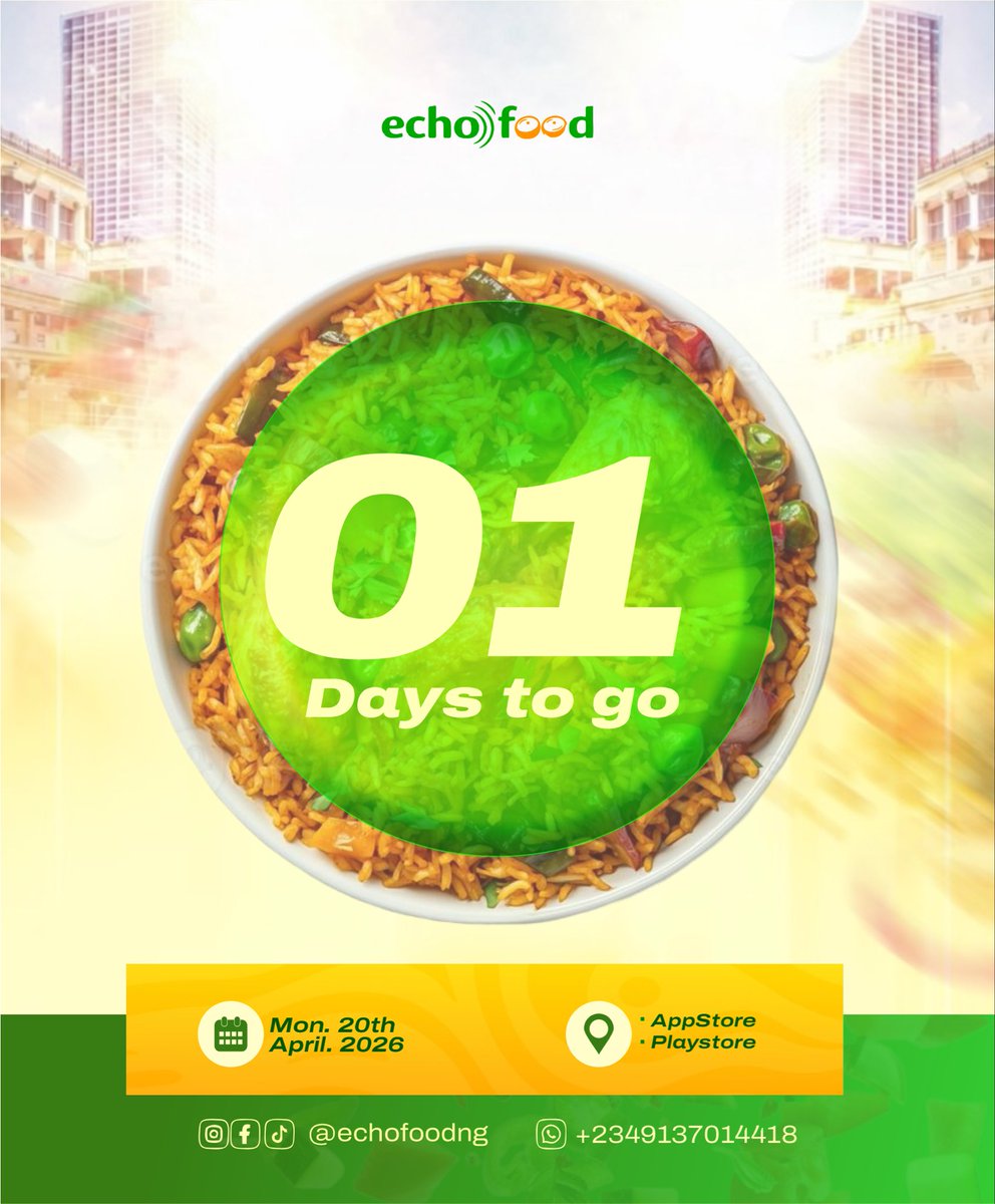 echofoodng's tweet photo. Day 1⏳
This is it. No more countdown… it’s time 👀🔥

#echofood #studentsofx #food #uniben https://t.co/1C2d0aYBxy