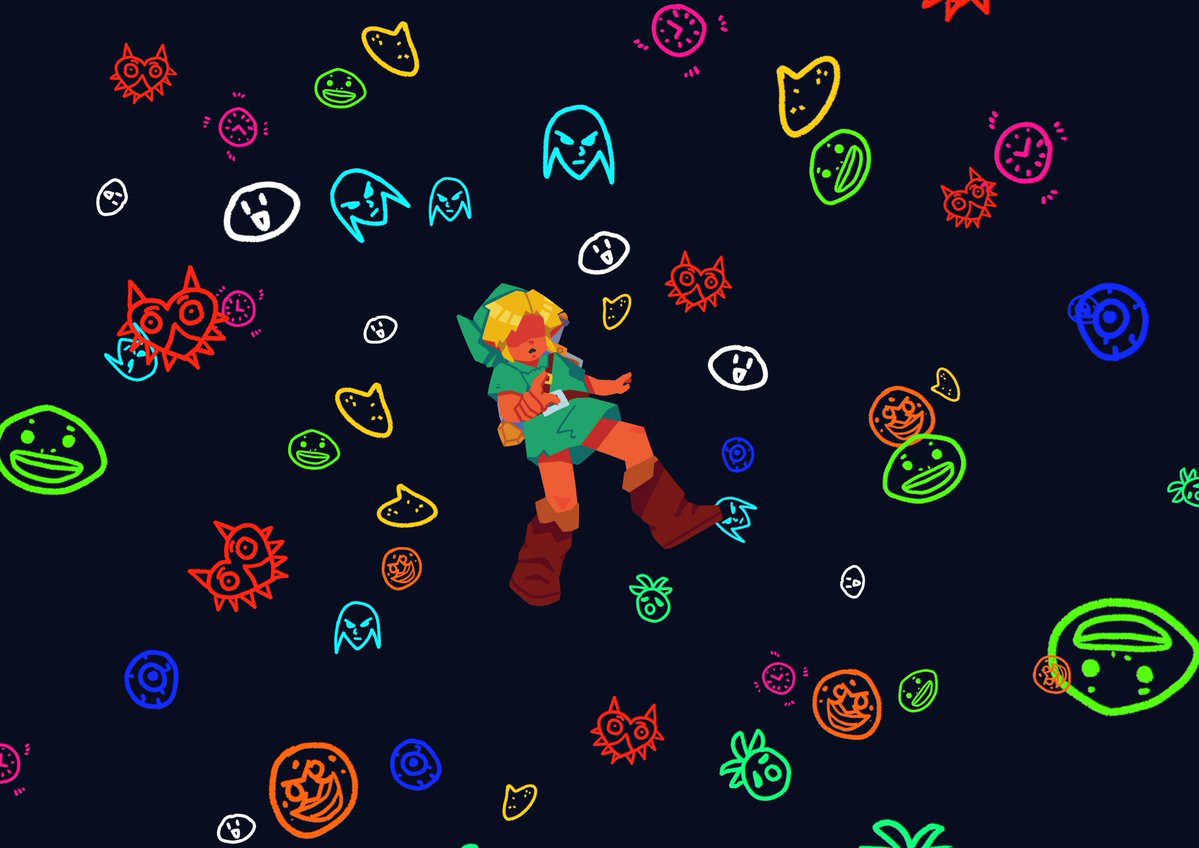 retrooactive's tweet image. rabbit hole #thelegendofzelda #majorasmask