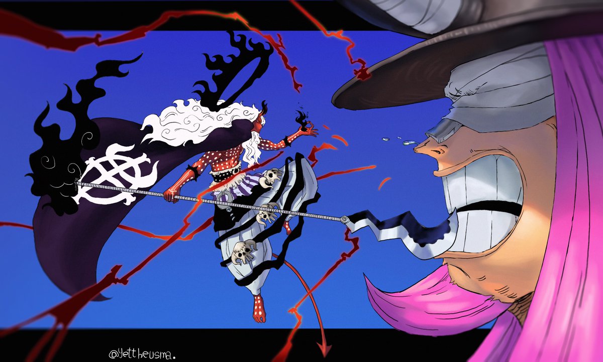yettheusma's tweet photo. imu vs loki
#ONEPIECE〜 https://t.co/3JoahlMypZ