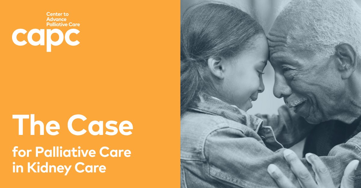 CAPCpalliative's tweet image. New Publication: The Case for Palliative Care in Kidney Care &amp;gt;&amp;gt;  ow.ly/GLoo50XNK0x 

A new publication from CAPC and NKF emphasizes the critical need to integrate palliative care services into the treatment of patients with advanced kidney disease. Download now! #hpm #hapc