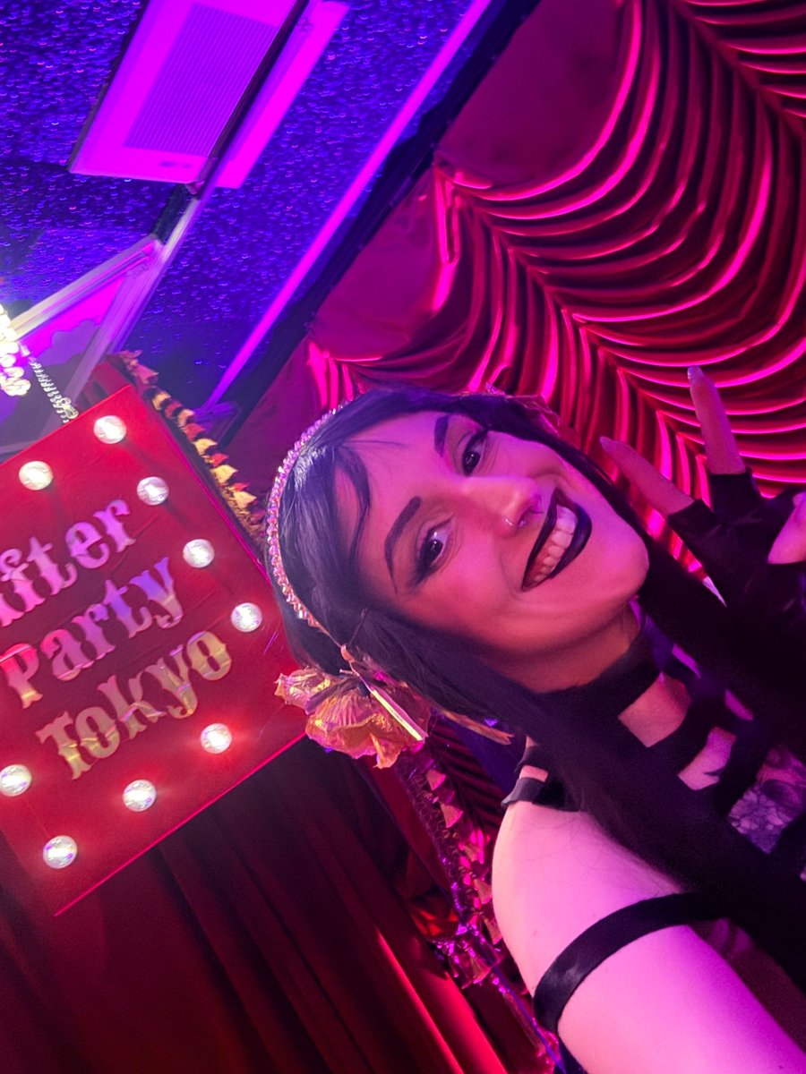 avacadoartz's tweet image. I did it! I performed in Shinjuku for my 35th birthday! Thank you to @afterpartytokyo and @ladynanaoko for having me!!!! :D I cant wait to be back!!!! 🖤  #burlesque #burlesqueart #burlesqueartist #nerdlesque #anime #yorforger #spyxfamily #shinjuku #tokyoburlesque #バーレスク