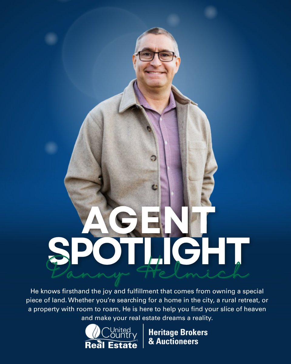 HeritageBrokers's tweet photo. Meet Danny Helmich!

📞 (660) 441-0907
📧 dannyhelmich@yahoo.com

#UnitedCountryRealEstate https://t.co/7pA00BxXdY