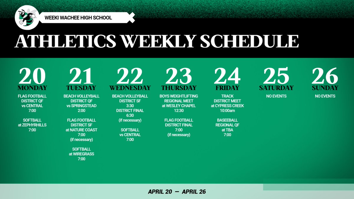 Weeki Wachee Sports tweet media