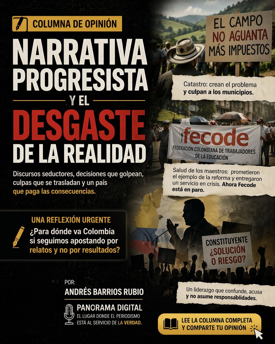 Mucho hablan pero… “Narrativa Progresista y el Desgaste de la Realidad” #Opinión de <a href="/ABRopina/">Andrés Barrios Rubio</a> en <a href="/AlPoniente/">Al Poniente</a> alponiente.com/narrativa-prog…