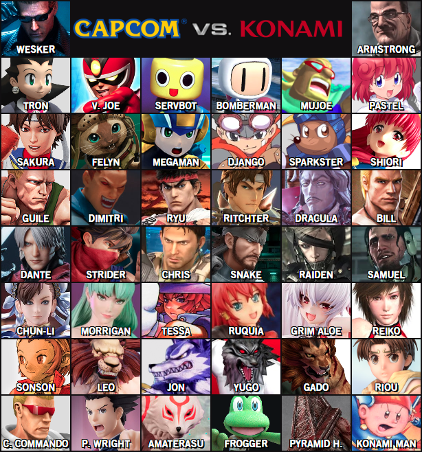 RedAxem's tweet photo. Would rather have Sega vs Capcom or Square vs Capcom or Konami vs Capcom or Namco vs Capcom game? https://t.co/5sqoNx7Rky