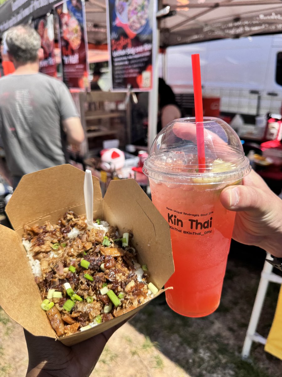 chefilicios's tweet photo. Checked out the Asian Food Festival “Asia in a Bite” yday that’s taking over Navy Yard’s Tingey Plaza this summer on select weekends until October. FREE entry and just my kind of event 🤩
Happening today as well since it’s rain or shine from 11am-7pm but next one is on 5/23-5/24! https://t.co/P4SRF6bKfB
