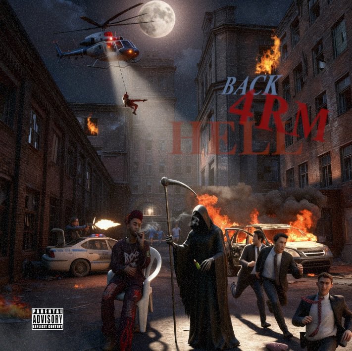1StoppHatnn's tweet image. BACK 4RM HELL 🔥 (OFFICIAL COVER) #april24th #comingsoon #B4H #stopphatnn