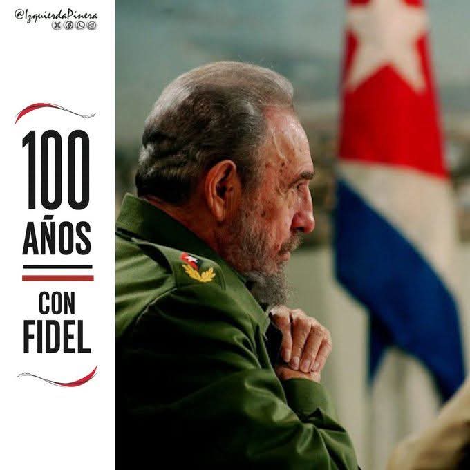 "...debemos tener el espíritu alerta, el ánimo firme, y la voluntad de lucha resuelta..." 
#100AñosConFidel
#UnidosXCuba