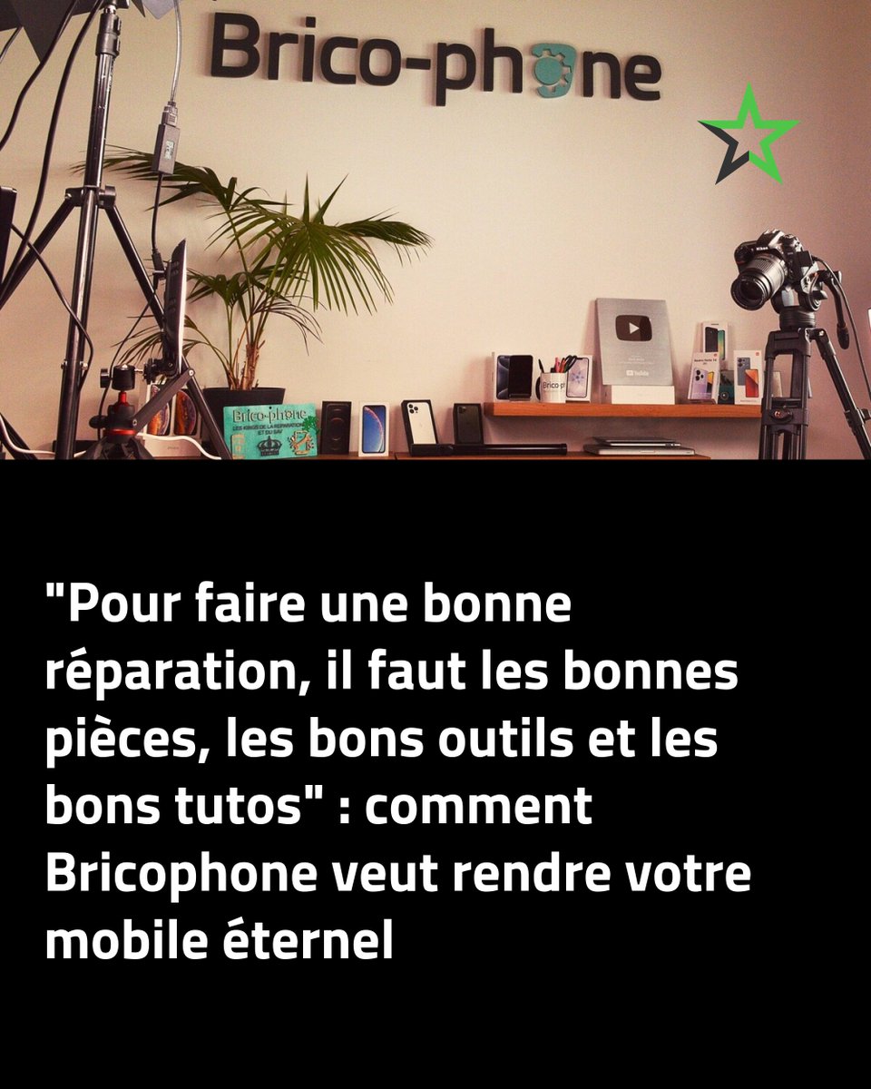 lesnums's tweet photo. "Pour faire une bonne réparation, il faut les bonnes pièces, les bons outils et les bons tutos" : comment Bricophone veut rendre votre mobile éternel
➡️ https://t.co/TueQW2zrbp https://t.co/k2yKnInyAP