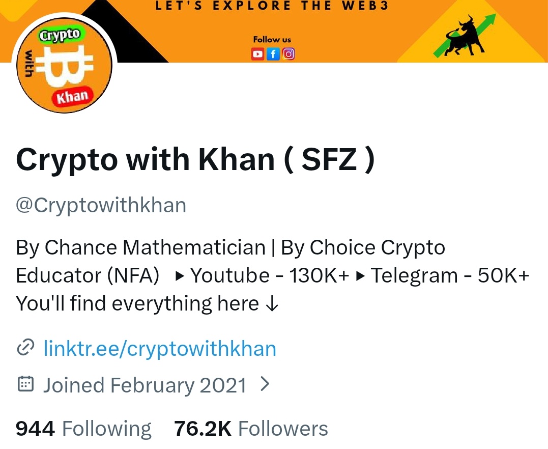 Crypto with Khan ( SFZ ) tweet media