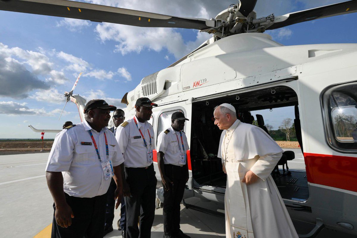 vaticannews_pt's tweet image. #PapaLeãoXIV rumo ao Santuário mariano da Muxima, #Angola