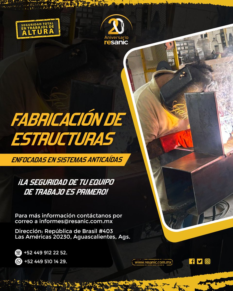 resanic's tweet photo. Impulsamos tus ideas desde el diseño hasta la realidad. 🚀⚙️
Somos expertos en transformar proyectos en soluciones funcionales, combinando creatividad, ingeniería y manufactura de alta calidad. 🏭✨
🌐 https://t.co/SVXUc33MCi
#soldadura #diseño #manufactura #resanic #servicios https://t.co/6ZzZK0Tltt
