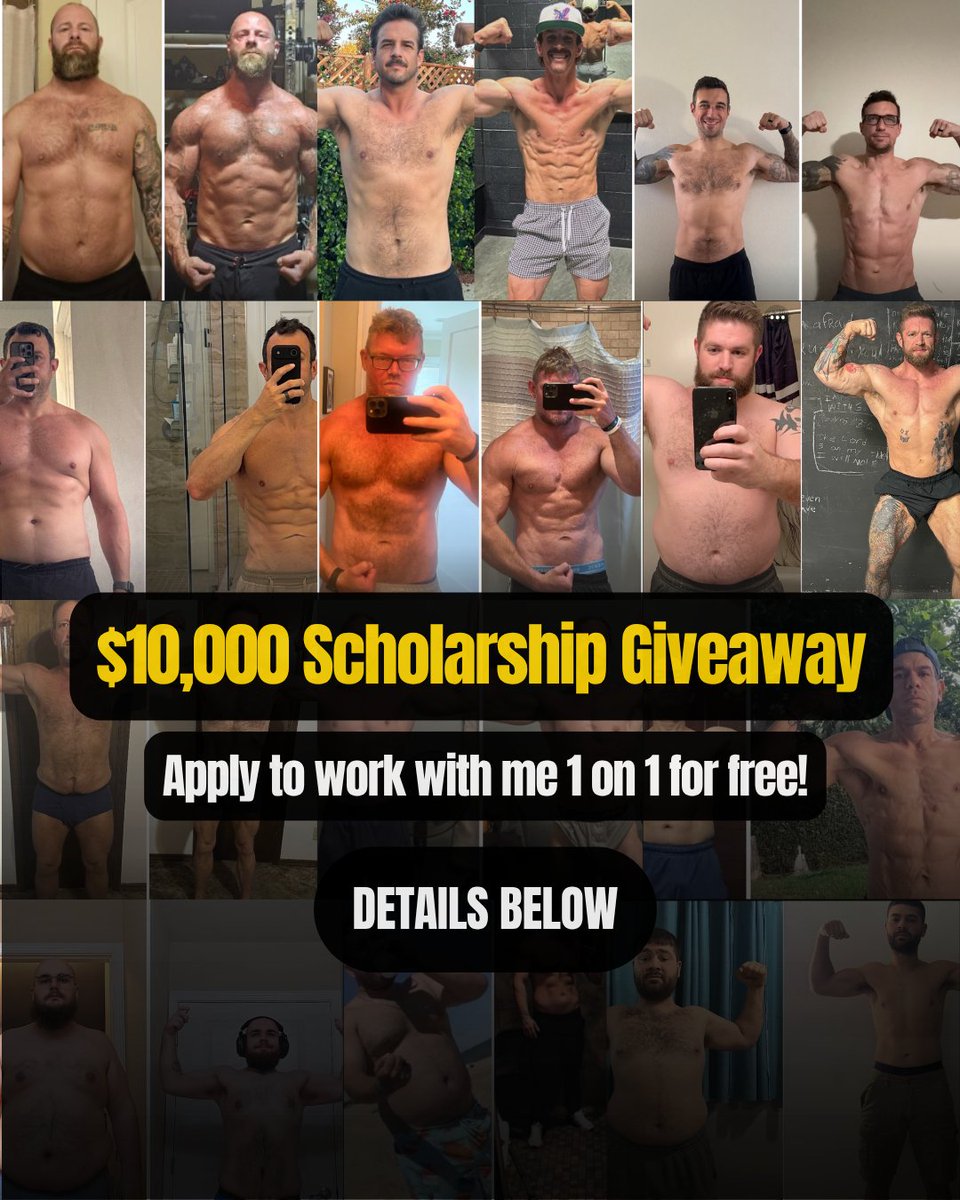 Bailey Schober | Men’s Fitness & Nutrition Coach tweet media