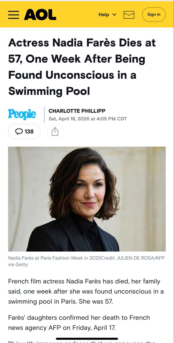 Fynnderella1's tweet image. Cardiac arrest while swimming. #RIP