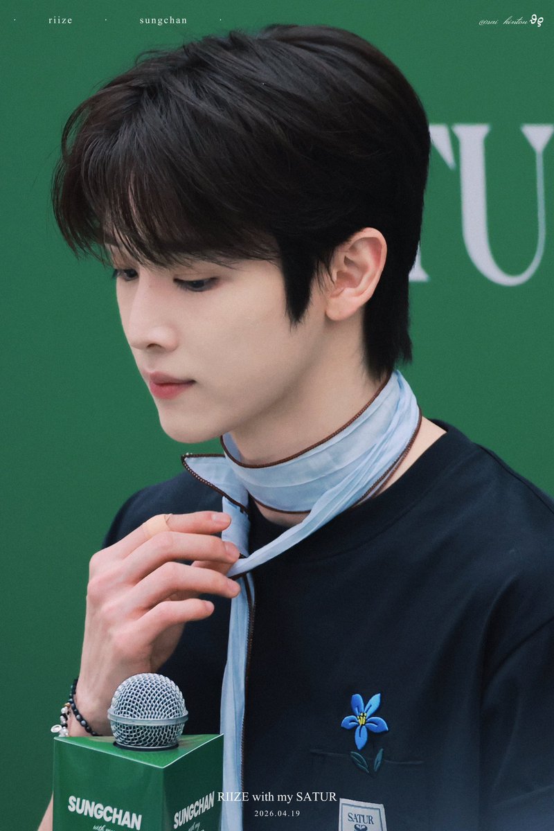 sai_kintou's tweet photo. 260419 RIIZE with my SATUR

𝙍𝙄𝙄𝙕𝙀 𝓌𝒾𝓉𝒽 𝓂𝓎 𝐒𝐀𝐓𝐔𝐑

🩹🦋

#RIIZE #라이즈 #ライズ
#SUNGCHAN #성찬 #ソンチャン https://t.co/JQaYg8PmQD
