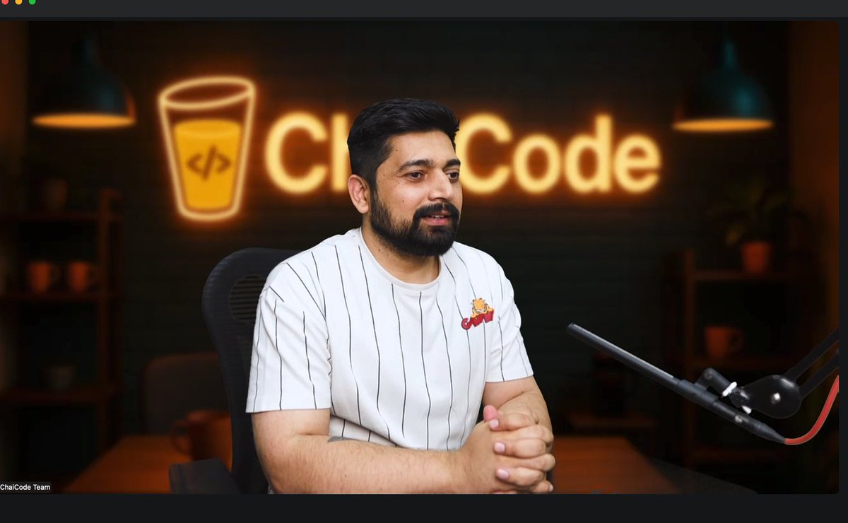 hapawatbhupendr's tweet image. Web Sockets Pro Max session by @piyushgarg_dev 🔥 Theory + Application based learning

@ChaiCodeHQ @Hiteshdotcom @nirudhuuu 

#chaicode #webdevelopment