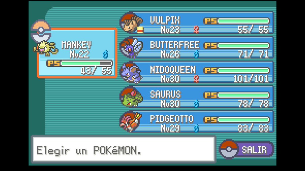 feerisss's tweet image. ¿Qué equipo os gusta más? ¿El de RF (1) o VH (2)? 🔥🍃 #NintendoSwitch #PokemonRFVH