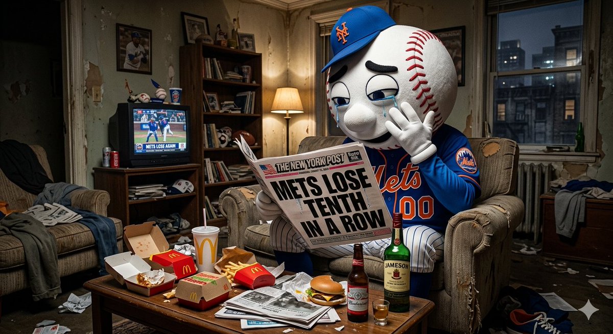 DrewtimusPrime's tweet image. The #Mets have a 10 game losing streak. 

#LGM #LFGM