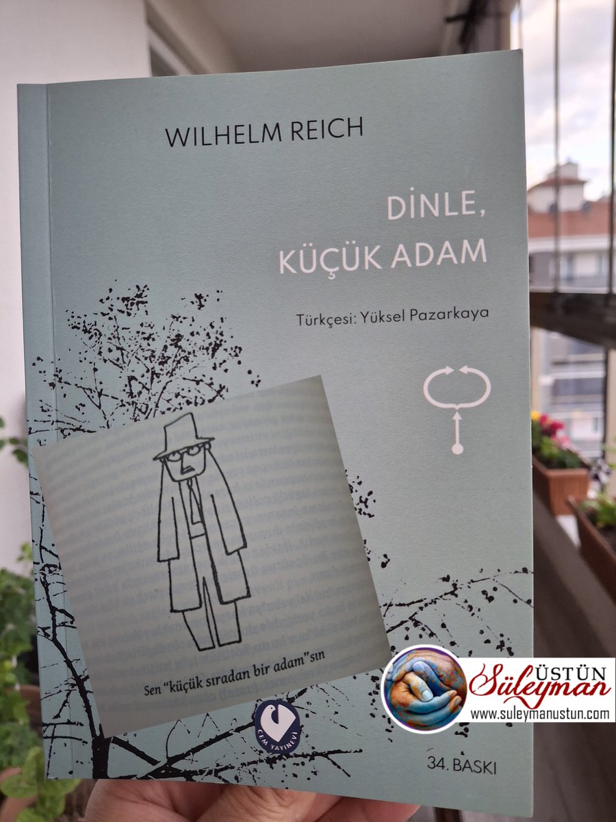 ustunms's tweet photo. Amerikalı psikolog Wilhelm Reich'in 1945 tarihli denemesi olan "Dinle, Küçük Adam" tavsiye listeme üst sıralardan giriş yaptı. Nokta atışı ifadelerle; kendi küçüklüğümüzü, büyükler karşısındaki acziyetimizi ve öteki küçüklere takındığımız düşmanca tavrımızı gözler önüne seriyor. https://t.co/UtXv2Kq81I