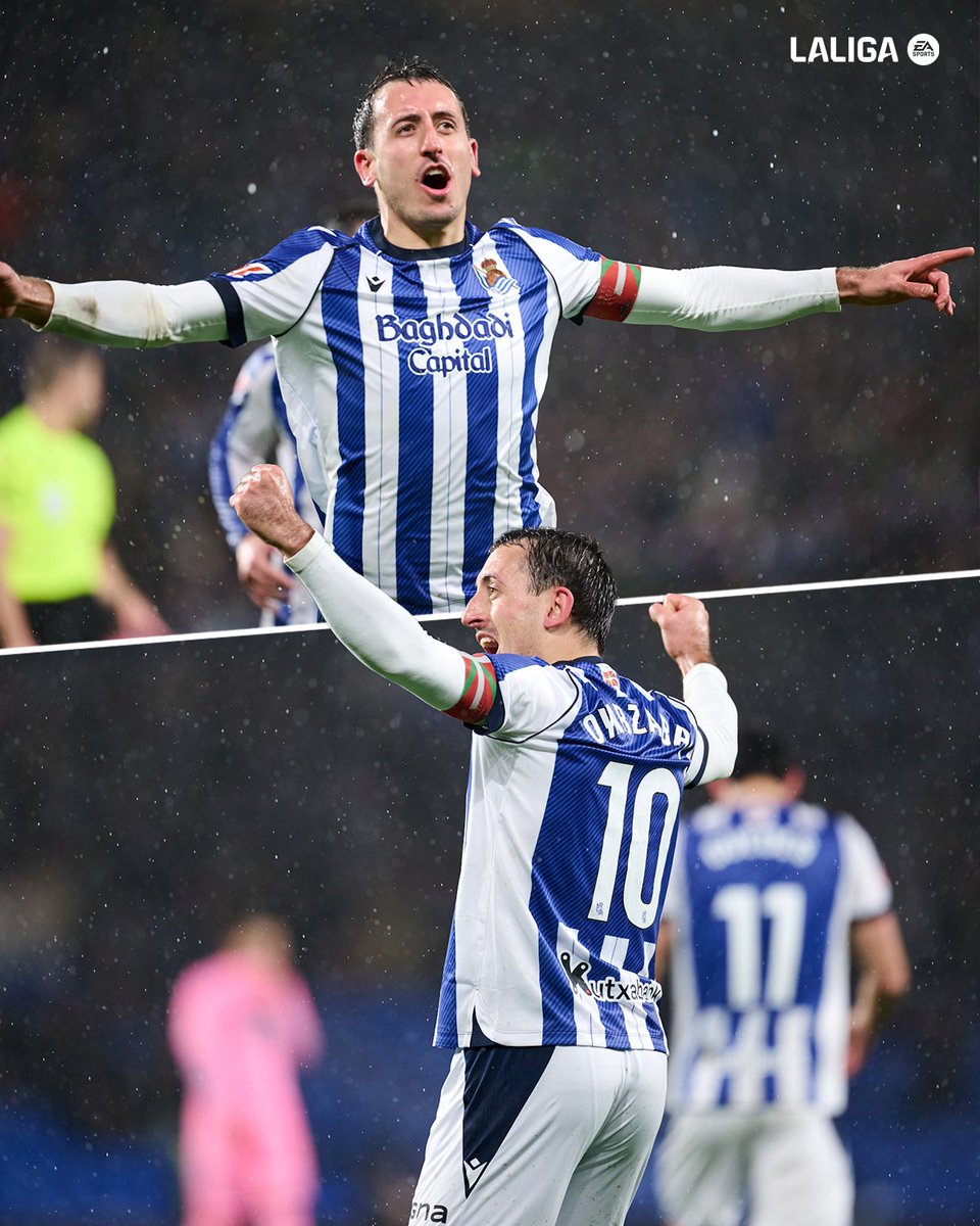 LaLiga's tweet image. 𝗖𝗔𝗣𝗜𝗧𝗔́𝗡.💙

¡Muchas felicidades, @mikel10oyar! 🤍

@RealSociedad | #LALIGAEASPORTS