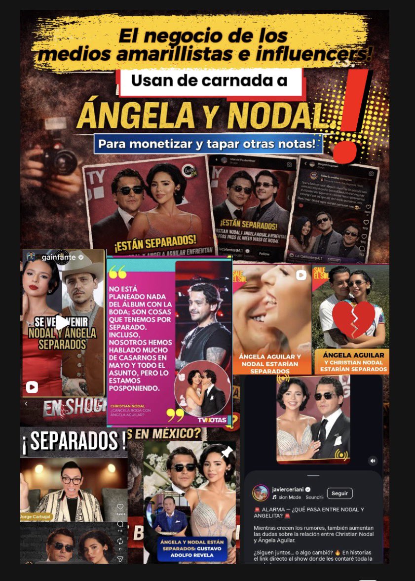 Buenos días ☀️
Siempre apoyando a los patrones! ❤️

Cuando más ruido hacen los medios, es por algo. Todos salieron a la misma hora con la misma nota y lo escucharon de un “fuente confiable “ 😅
¿Quién estará detrás? ¿Qué chisme creen que están tratando de quitarle foco con esto?