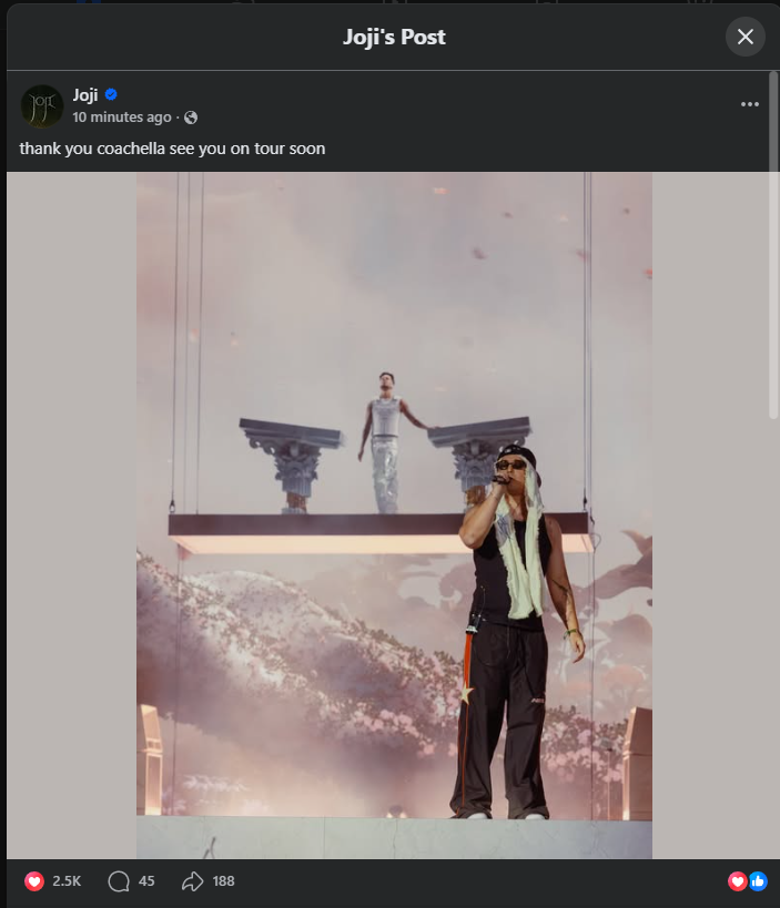 Pixelated Joji tweet media