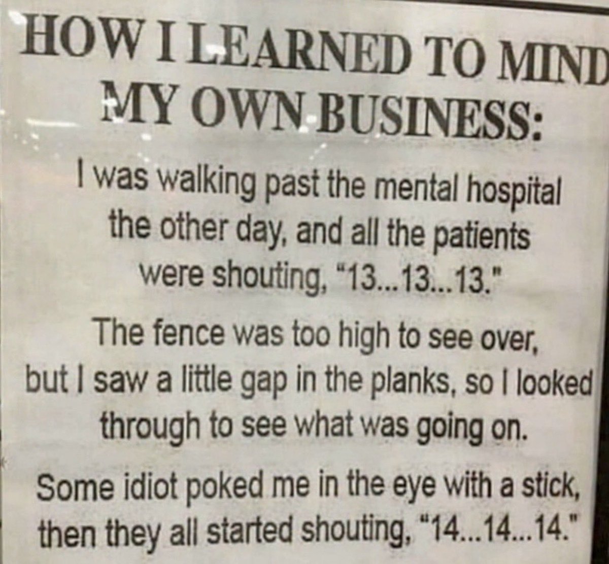 davetherave1947's tweet image. #humour