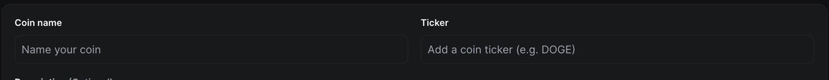 inact_v's tweet photo. https://t.co/uvOI5e5HGv has provided us the ultimate ticker, and we have failed to create a single runner.

If you go to https://t.co/6PpzjBCi9r and attempt to create your own coin, a ticker is already provided.

$DOGE.

Somehow there has never been a proper $DOGE runner on Sol.

https://t.co/uvOI5e5HGv gave us a ticker, but asks for us to give a name. The name seems obvious to me.

Don't overthink, good entry.

The original $DOGE ran to billions, and for nearly a decade, if you didn't overthink it, all entries were good entries.

Whether you aped at 100k, 1 million, 10 million, 100 million or EVEN a billion- all entries on $DOGE were good entries.

All you needed to do was not overthink.

History repeats itself.

The beauty of this token is that no matter the market cap- all entries are good entries. Don't overthink it.

Solana's chance to give its own meaning to DOGE, and the ticker has been given to us on the https://t.co/6PpzjBCi9r coin creation page itself.