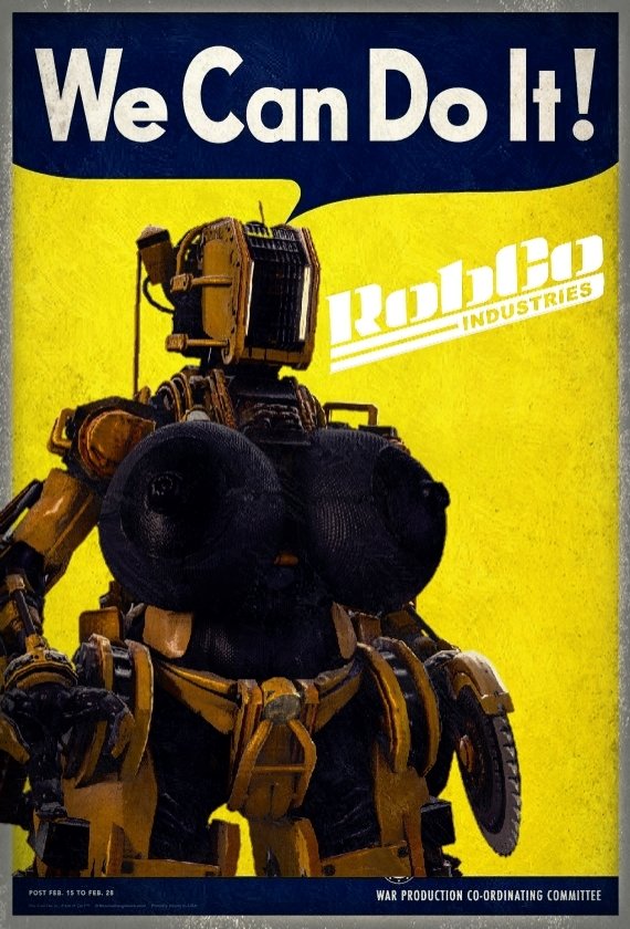 For the glory of the robo bootyz