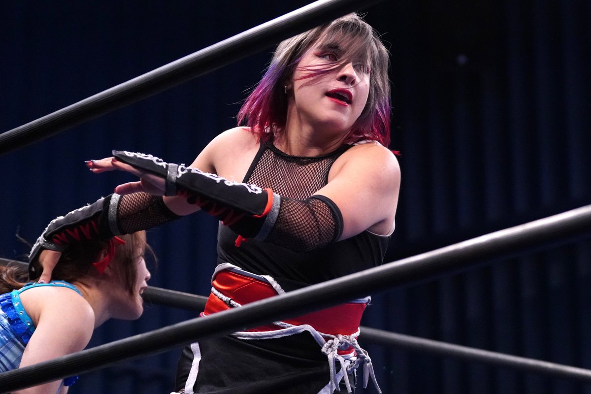 nyoki_x2_smile's tweet image. ✨ふぁぼ✙フォロー✙Reポ✙リプ✨
😊嬉😊🖥更新ポチっ🖥
🐰#バニー及川レフェリー興行🐰
🌸出会いの春🌸
🙌#八人のレフェリーが還ってきた。🙌
🍀TOKYO SQUARE in Itabashi🍀
🌸2026/3/15🌸📷パチリ⑪📷
🔥第1試合🔥✨#AKARI 選手✨
✨今後の活躍も大注目✨