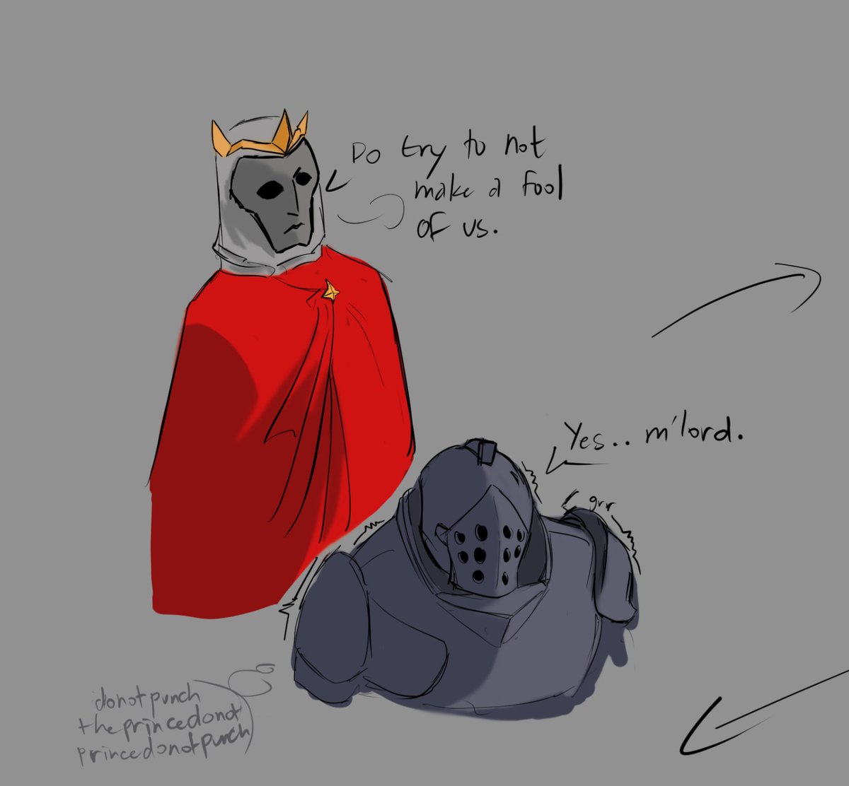 BigAssDekoy's tweet image. Not exactly the smartest idea to laugh at your prince.. #comic #rkgk