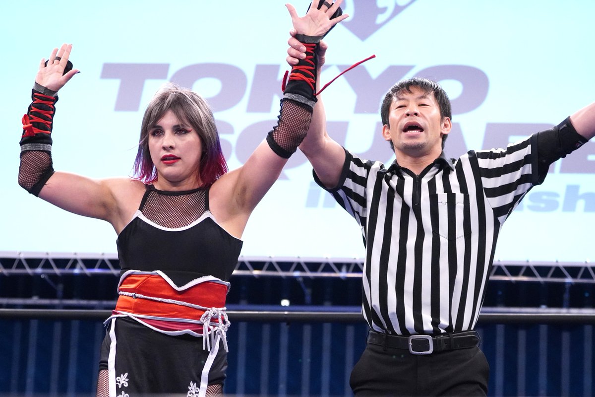 nyoki_x2_smile's tweet image. ✨ふぁぼ✙フォロー✙Reポ✙リプ✨
😊嬉😊🖥更新ポチっ🖥
🐰#バニー及川レフェリー興行🐰
🌸出会いの春🌸
🙌#八人のレフェリーが還ってきた。🙌
🍀TOKYO SQUARE in Itabashi🍀
🌸2026/3/15🌸📷パチリ⑪📷
🔥第1試合🔥✨#AKARI 選手✨
✨今後の活躍も大注目✨